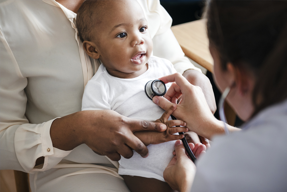 toddler and pediatrician