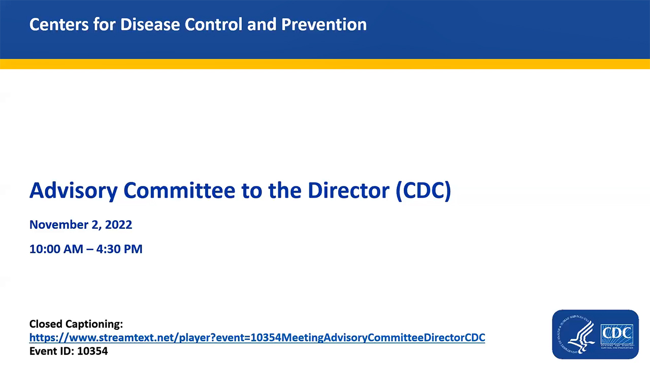 Thumbnail of Advisory Committee Meeting 8-9-22