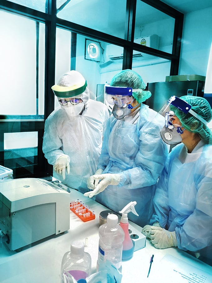 CDC Lab CDC Lab workers