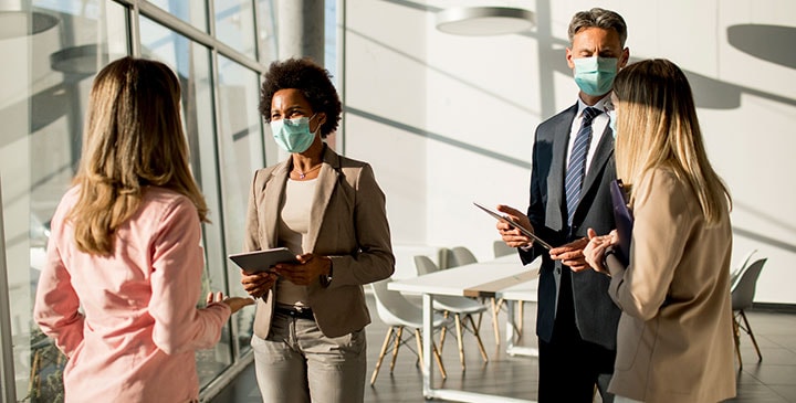 Business people in a meeting