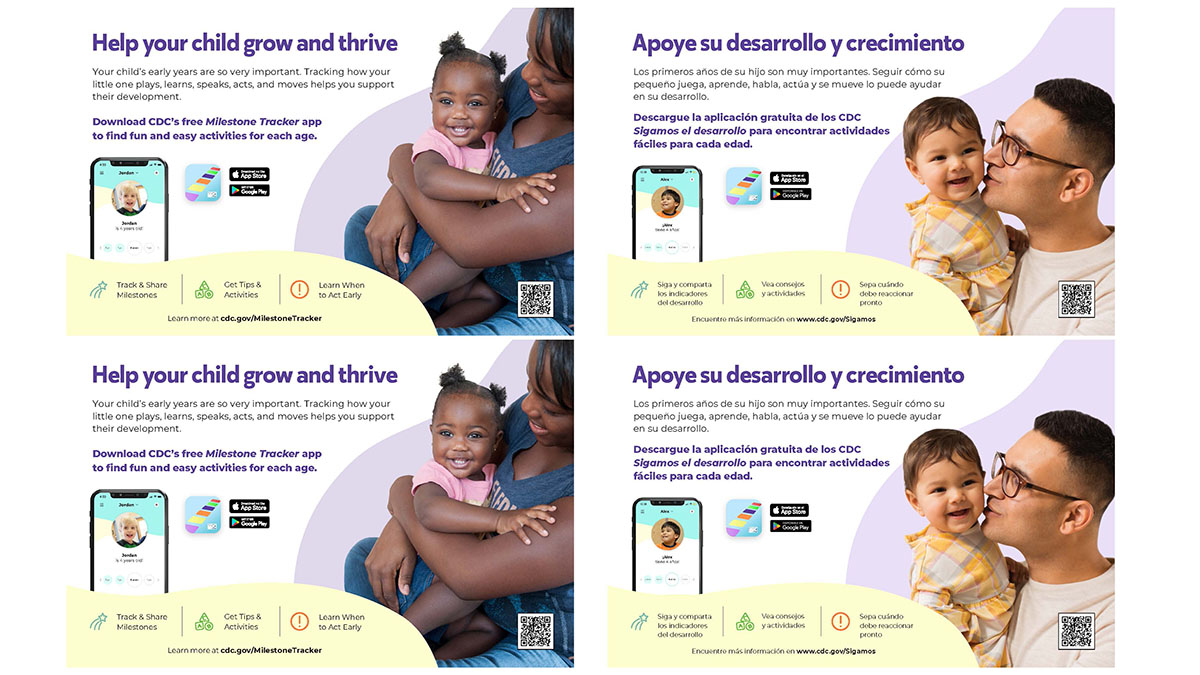 Help your child grow and thrive with CDC's Milestone Tracker app