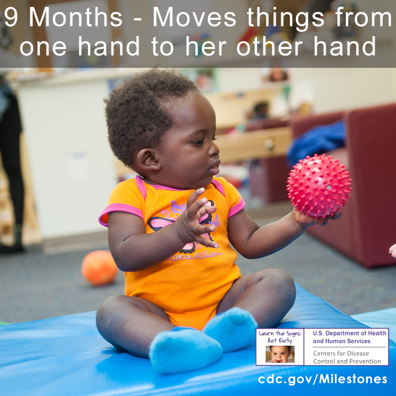 Moves things from one hand to her other hand image 3