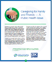 caregiving-data-brief-cover-166px Caregiving for Family and Friends - A Public Health Issue cover
