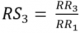 ARDI Methods Equation 5 (RS)_3= (RR)_3/(RR)_1