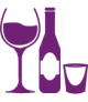 AlcoholDrinks-icon graphic of alcoholic drinks