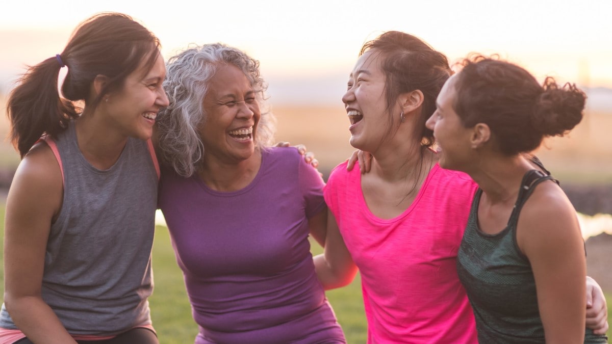 Photo of four women