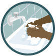 milk-storage-handwash-111px Icon: Hand washing