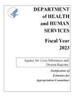 Fiscal Year 2023 ATSDR Congressional Justification