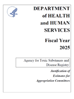 Fiscal Year 2025 ATSDR Congressional Justification