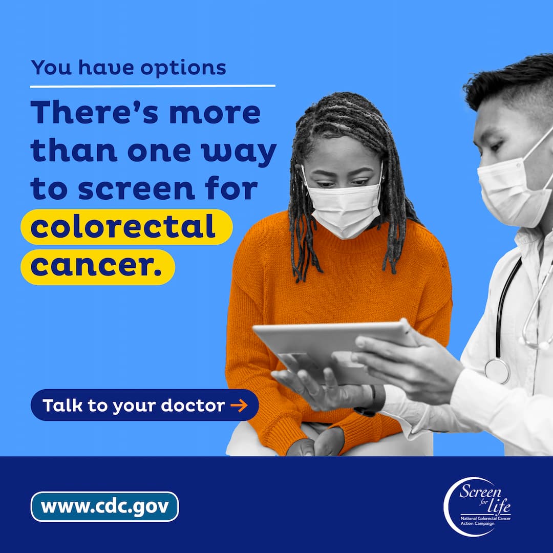 You have options. There's more than one way to screen for colorectal cancer. Talk to your doctor. www.cy118119.com