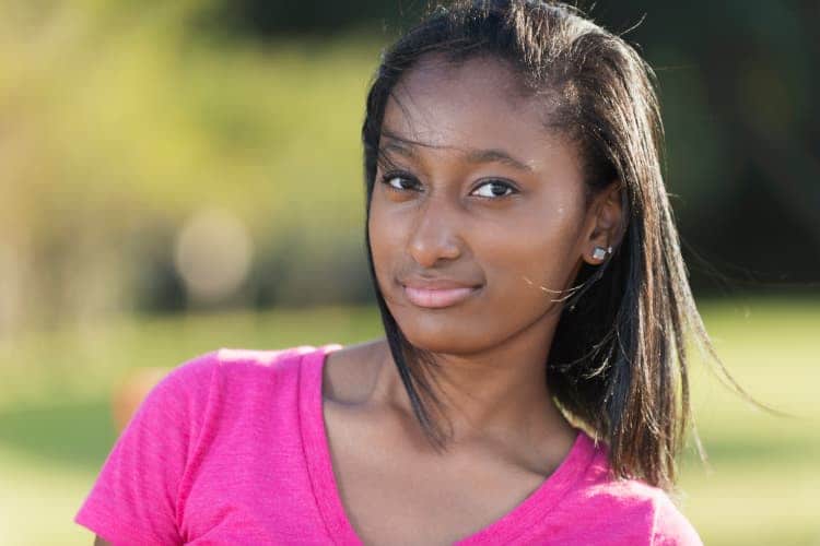 Photo of a young woman