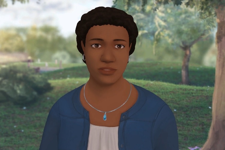 Linda, a virtual triple-negative breast cancer survivor