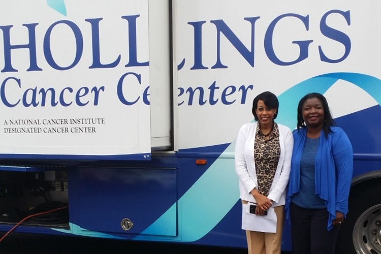 Photo of Dr. Trenessa Jones and Stephanie Hinton