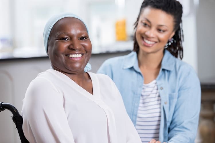 Photo of a mother and daughter