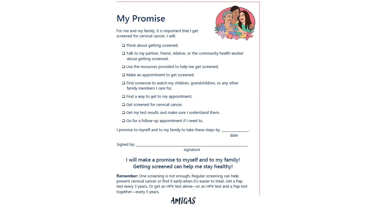 Promise sheet Promise sheet