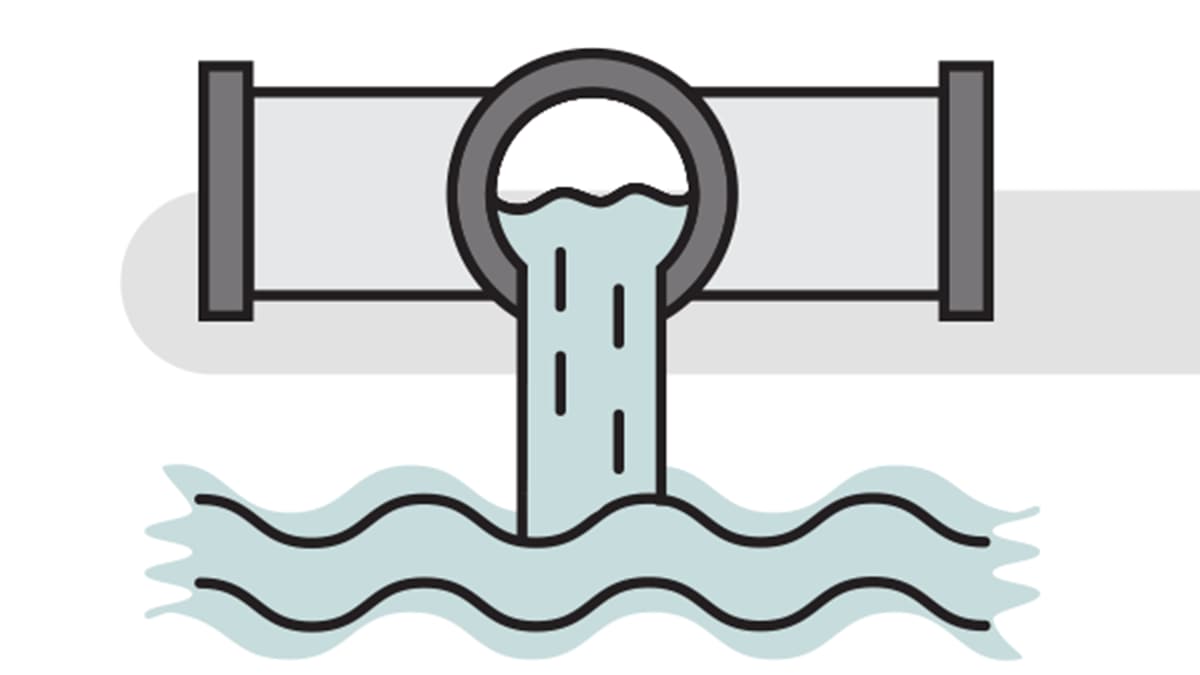 Wastewaterinformedforecasting Image of water flowing out of pipe
