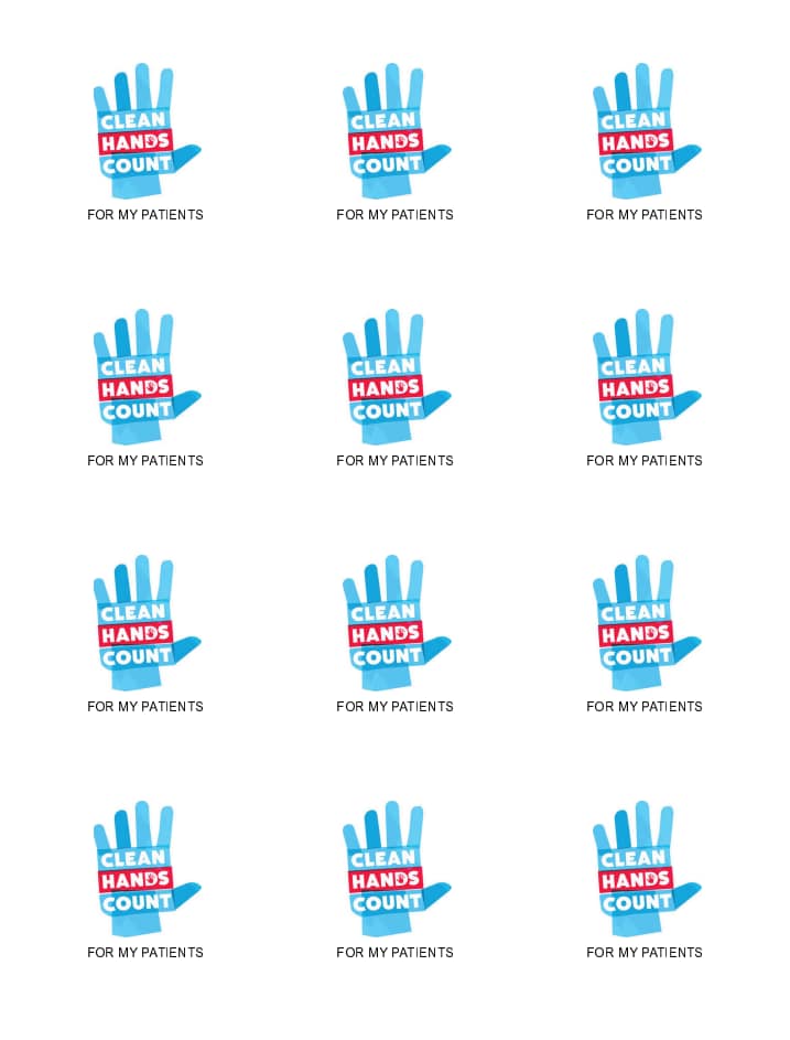 thumbnail for clean hands count for my patients