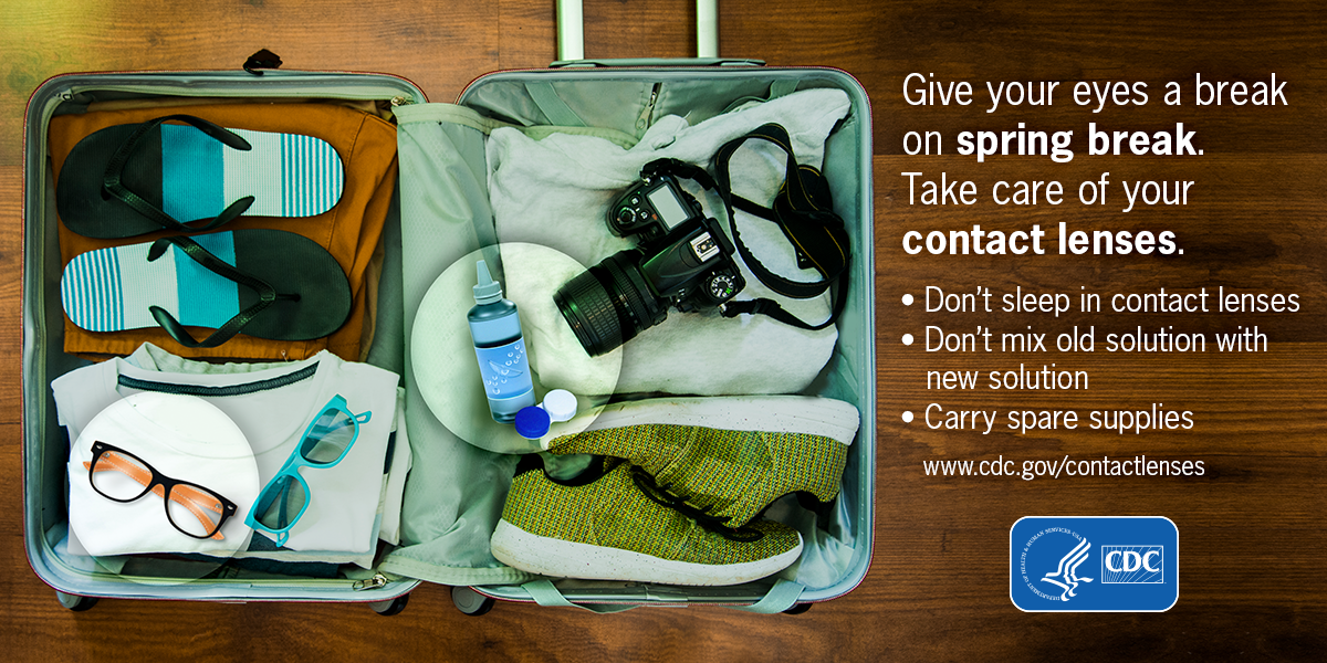 button-give-your-eyes-a-break-twitter Give your eyes a break on spring break. Take care of your contact lenses. Formatted for Twitter.