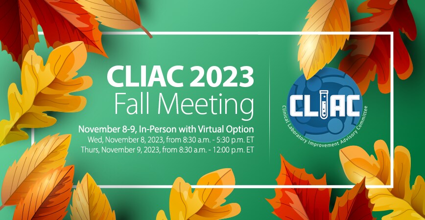 CLIAC Fall 2023 Meeting Banner