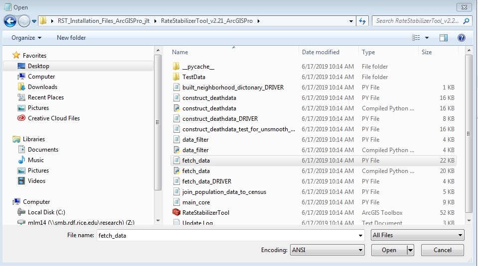 api3 Explorer window open with the fetch data PY file highlighted.