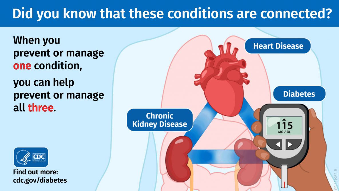 The Diabetes, Heart Disease, and CKD Triangle