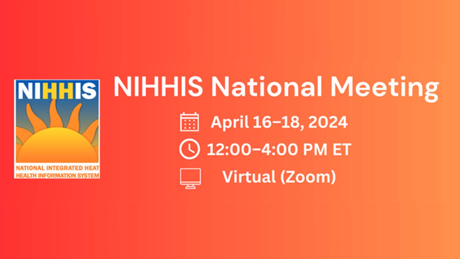 3rd Annual NIHHIS National Meeting April 16-18, 2024