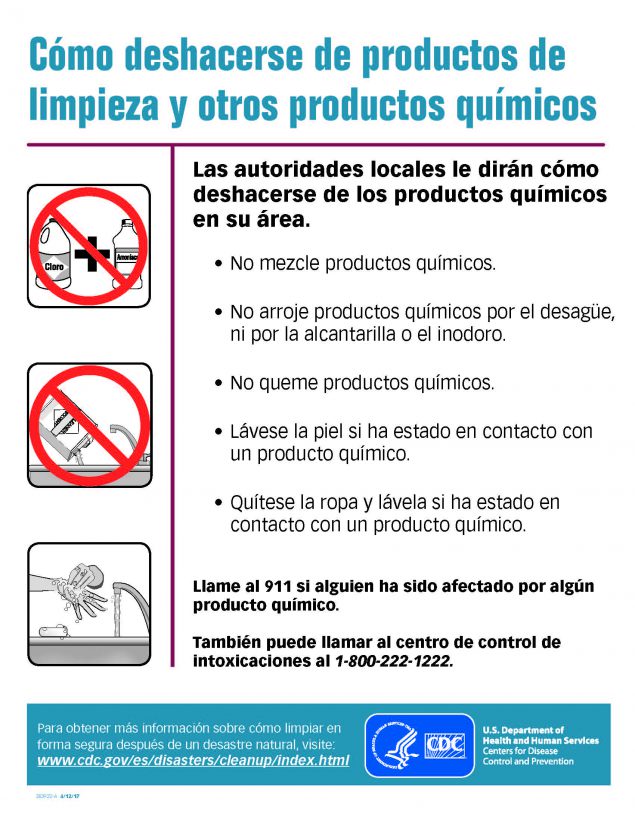Portada de la hoja informativa