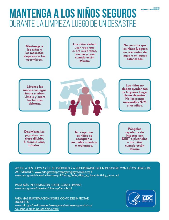 Portada de la hoja informativa