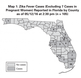 map of florida zika cases Map of florida zika cases