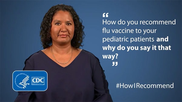 Imelda-Reyes-DN Imelda Reyes, DNP, Describes How She Recommends Flu Vaccine to Pediatric Patients