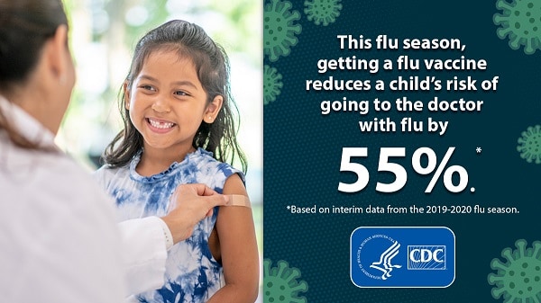 vaccine-spotlight-600px Child receiving flu vaccine