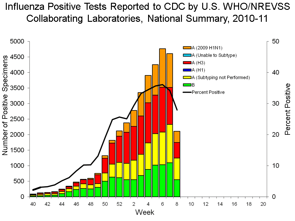 U.S. WHO/NREVSS Collaborating Laboratories National Summary, 2010-11