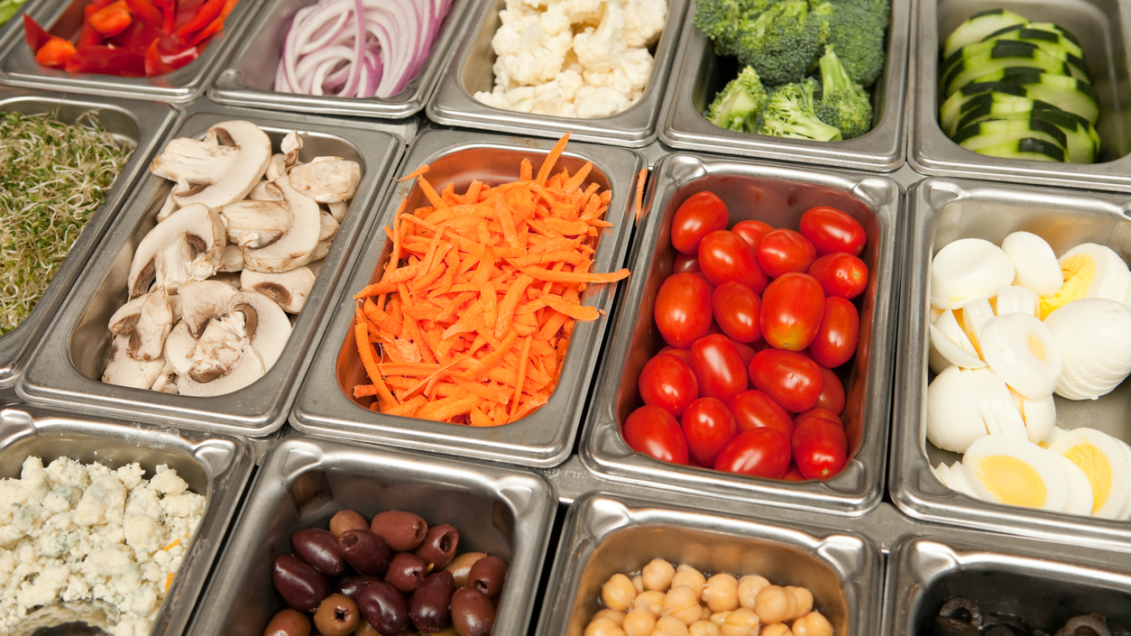 Salad Bar BD references Salad bar items.