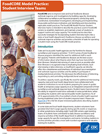 student interview teams