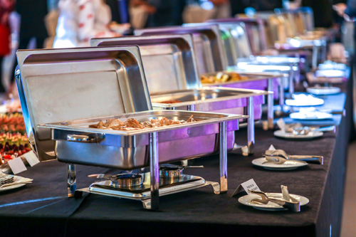 Buffet line