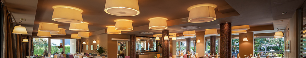 Inside of a restaurant