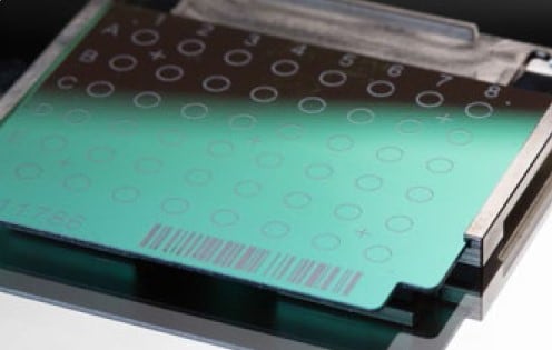 Example of stainless-steel target plate Example of stainless-steel target plate