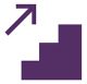 arrow-up-steps_167x160 arrow pointing up three steps
