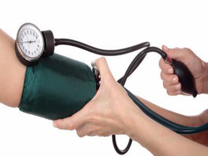 blood pressure test