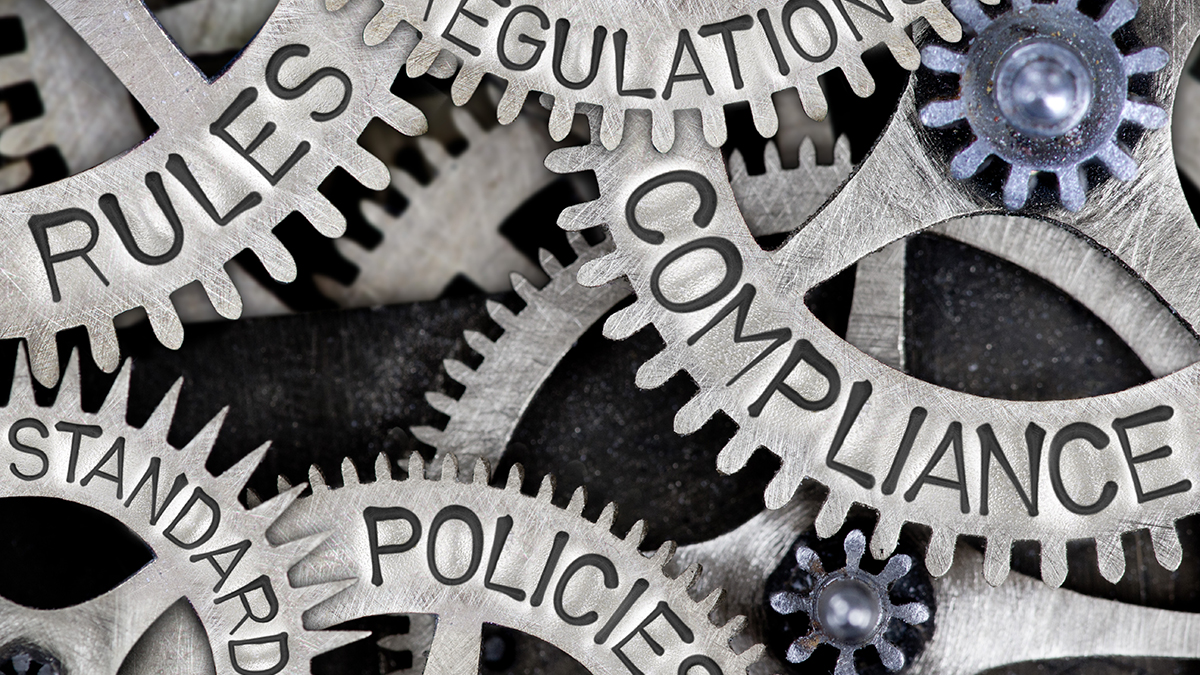 Rules, regulation, compliance, standards and policies.