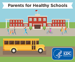 CDC Parents for Healthy Schools Web Badge