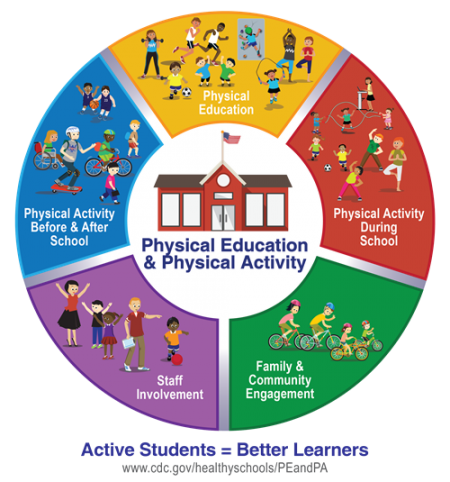 Active School Environment Circle - The 5 components of a Comprehensive School Physical Activity Program Active School Environment Circle - The 5 components of a Comprehensive School Physical Activity Program