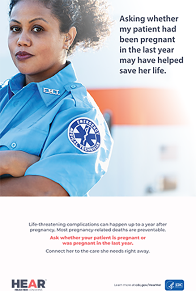 Ask whether your patient is pregnant or was pregnant in the last year.