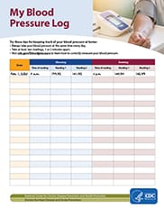 My Blood Pressure Log