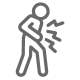 symptoms Human figure with ache