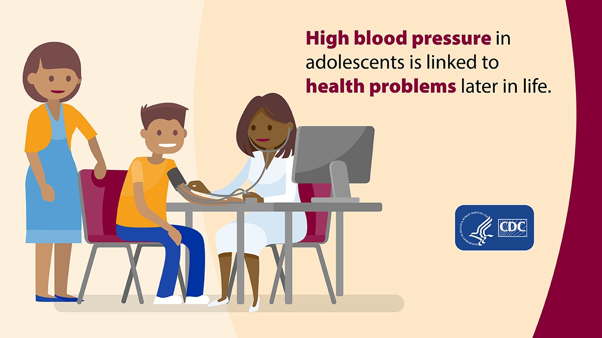 High blood pressure in adolescents is linked to health problems later in life.