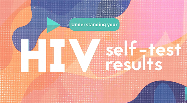 Understanding your HIV self-test results.