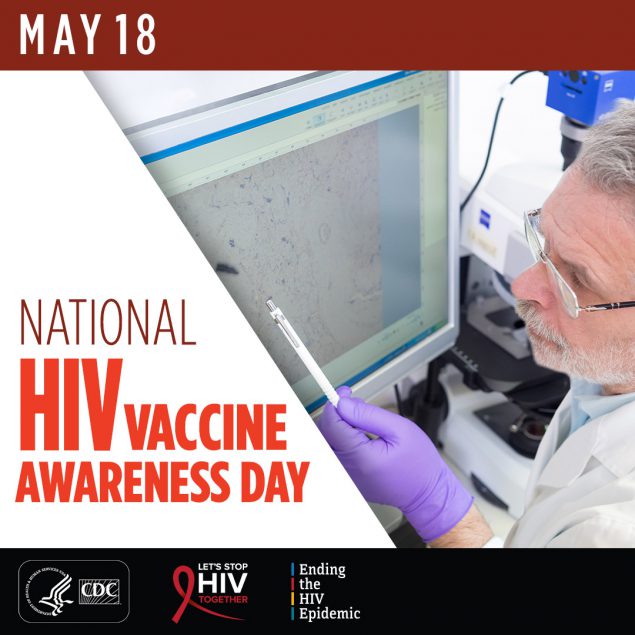 National HIV Vaccine Awareness Day - May 18