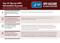 materials-tips Tips for Talking to Parents about HPV Vaccine.