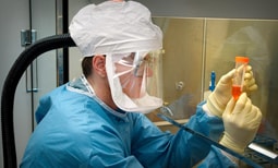 PROTECTING-AMERICA_255px CDC Lab worker